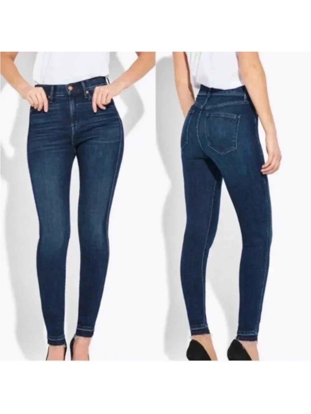 AYR The Chiller Jeans Women’s 25x30 Dark Wash Skinny Straight  Denim